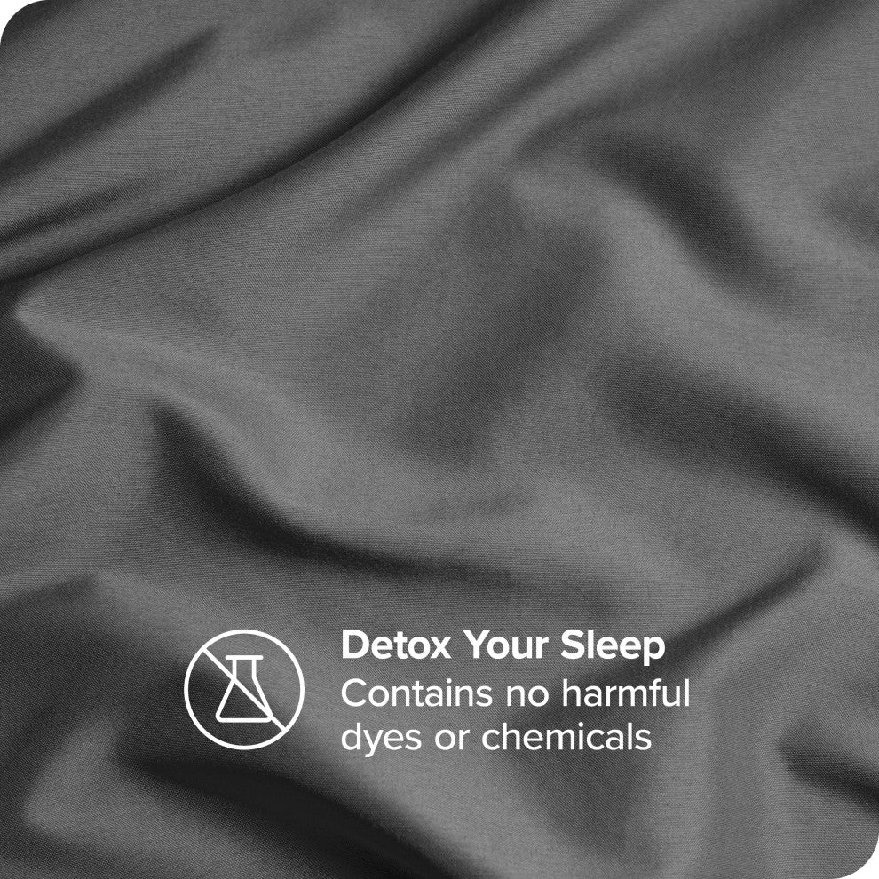 Bare Home Microfiber Pillowcases - Multi-Pack, Gray, King, Set of 4