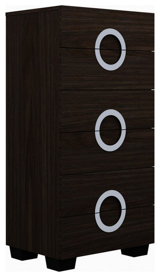 48" Refined Wenge High Gloss Chest