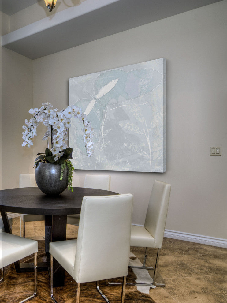 "Papillon XIII" Painting Print on Canvas by Aryai