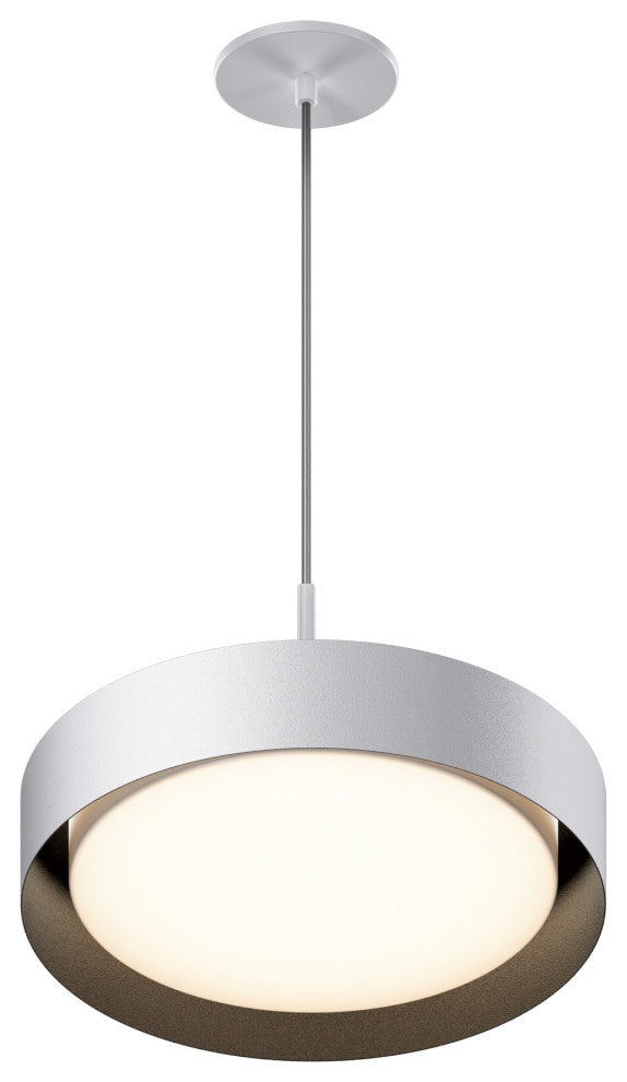 ET2 E51013 Echo 16"W LED Pendant - White