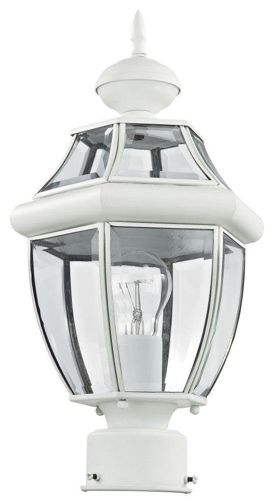 Monterey Outdoor Post Head, White