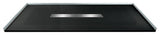 Transolid 60-in L x 31.5-in W Zero Threshold Center Drain Shower Base, Black