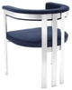 Modern Silver Dining Chair | Eichholtz Clubhouse