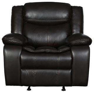 HomeRoots 42" Brown Reclining Chair