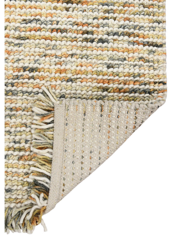 Vivid Gilcrest Area Rug, Orange, 5' x 7'6", Striped