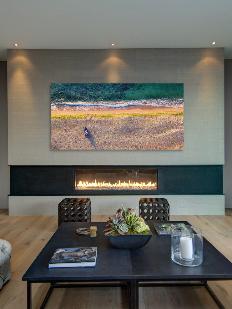 "One Canoe" Painting Print on Canvas