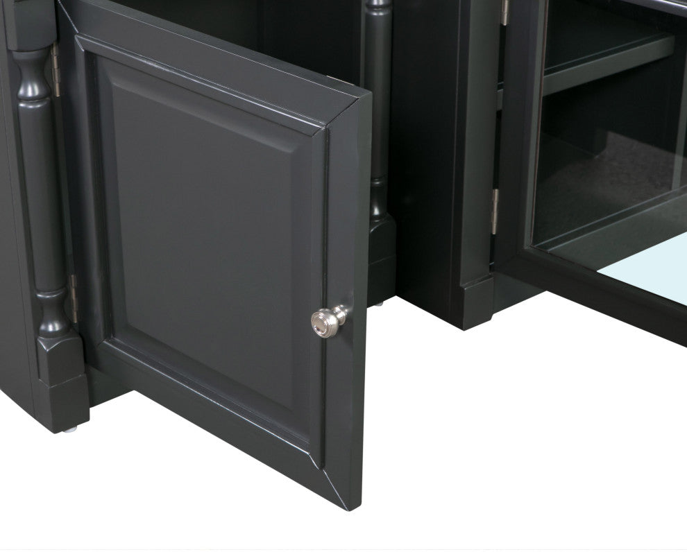 Virginia Charcoal Entertainment Center for TVs up to 65"