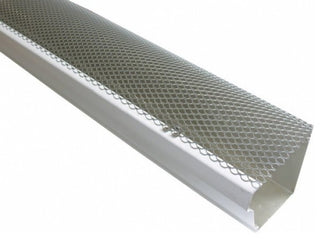 K Style Aluminum Hinged Gutter Screen, 5"