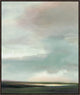 Autumn Sky, 48.25"x57.25", Espresso Natural Wood Gallery Floater
