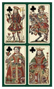 "Clubs (Bauern Hochzeit Deck)" Print by Andreas Benedictus GÃŒÂ¦bl, 28"x46"