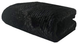 Black Mink Faux Fur Luxury Throw