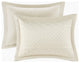 Croscill Versailles Matte Satin 3-Piece Quilt Set, Champagne, King