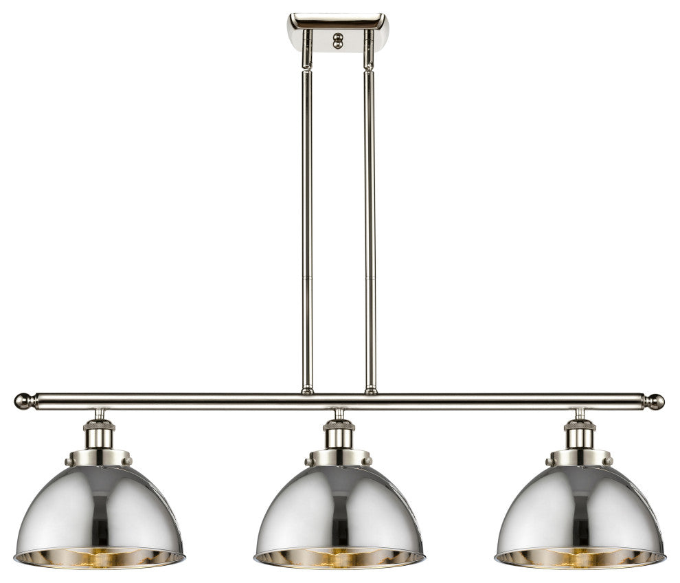 Ballston Urban Island Light, Polished Nickel