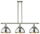Ballston Urban Island Light, Polished Nickel