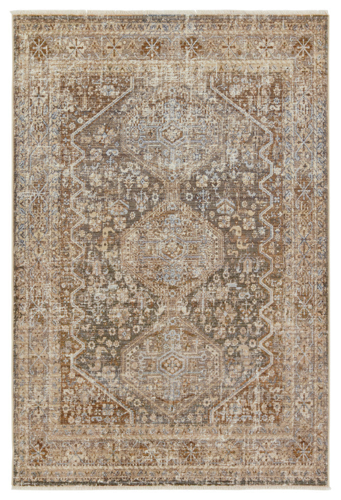 Vibe Zakaria Medallion Tan/Taupe Area Rug 8'X10'6"