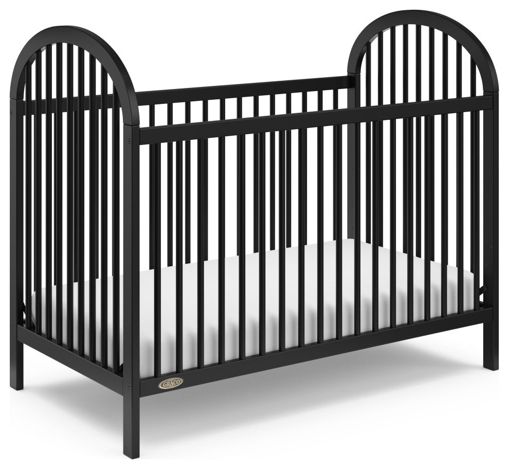 Graco Olivia 3-in-1 Convertible Crib, Black