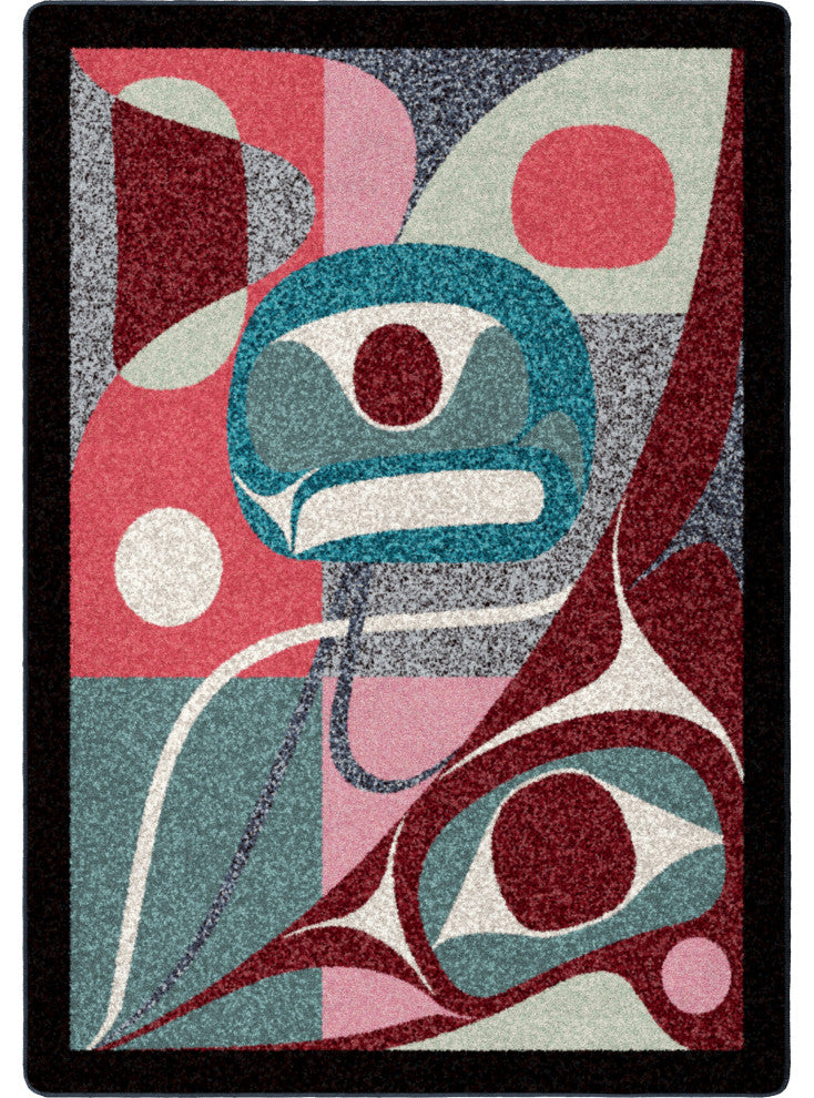Rande Contempo, Pastels, 5'x8'