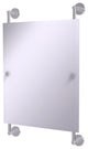 Prestige Skyline Rectangular Frameless Rail Mounted Mirror, Satin Chrome