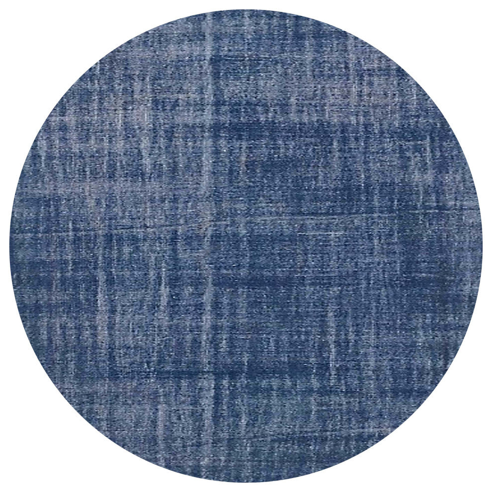 Ahgly Company Indoor Round Mid-Century Modern Area Rugs, 5' Round