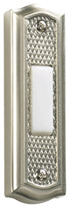 Quorum Zinc Door Chime Button, Satin Nickel