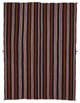 Rug N Carpet - Handmade Oriental 6' 11'' x 9' 4'' Vintage Goat Hair Kilim Rug