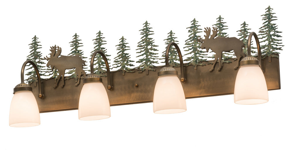 35W Wandering Moose 4 LT Vanity Light
