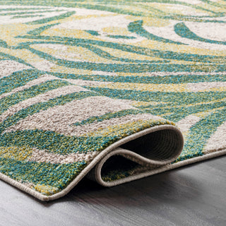 Nuloom Joi Contemporary Country and Floral Area Rug, Green 2'x6'