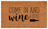 Calloway Mills Wine A Little Doormat, 30"x48"