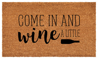 Calloway Mills Wine A Little Doormat, 30"x48"