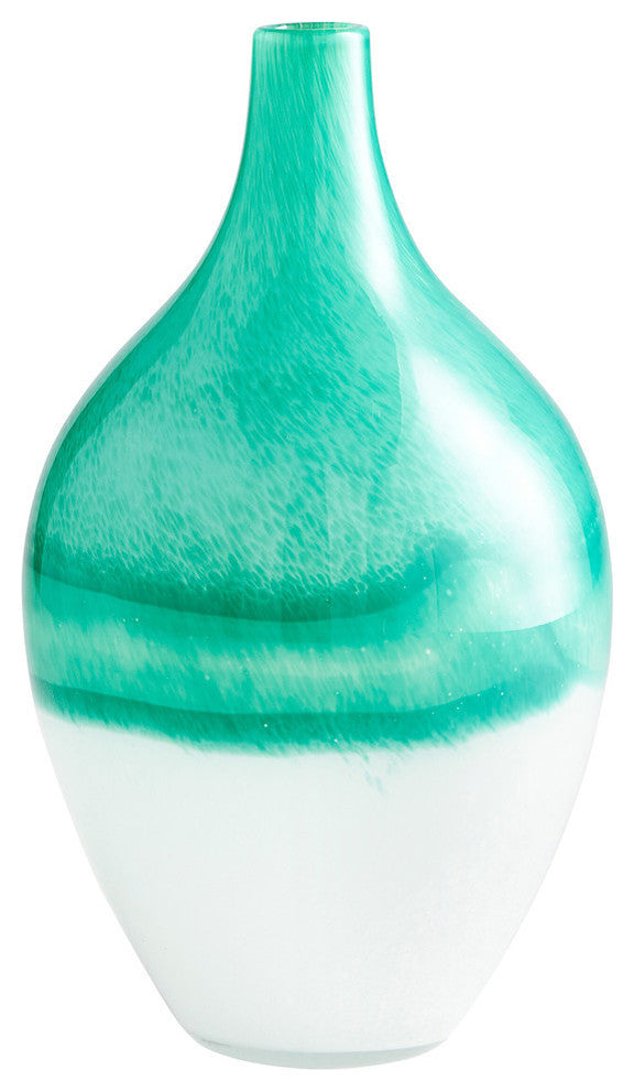 Large Iced Marble Vase