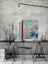 "Seaside" Painting Print on Wrapped Canvas, 16"x24"