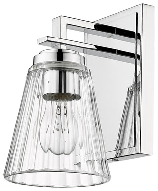 Z-LITE 1-Light Wall Sconce, Chrome