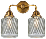 288-2W-BB-G262 Stanton 2 Light 14" Bath Vanity Light, Brushed Brass