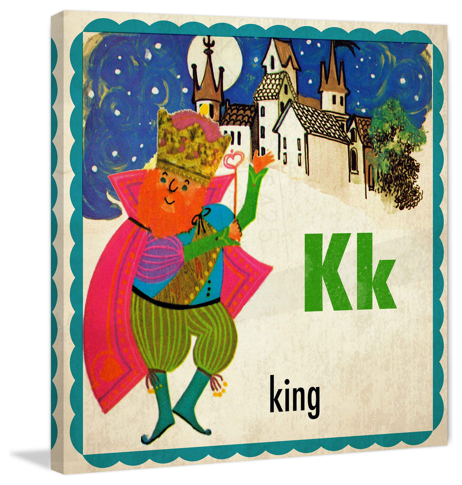 "King" Painting Print on Canvas by Curtis