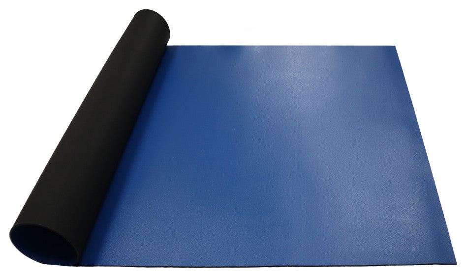 Rubber-Cal Terra-Flex Sport Rolls, Blue, 4ft X 10ft