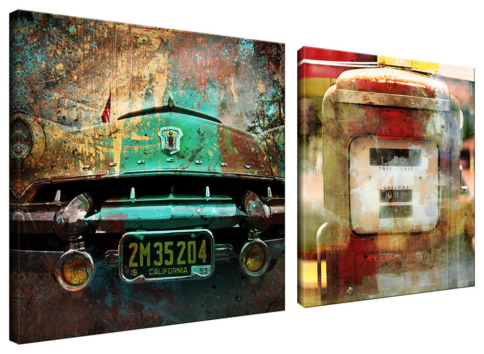 People, Places, Things XI Canvas Wall Art 2-Piece Set