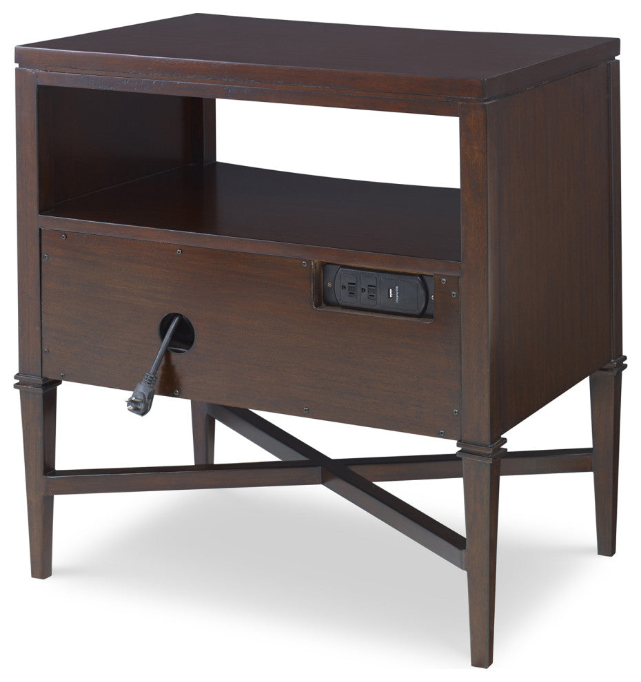 Ambella Home Collection - Reeded Nightstand - 09170-230-001