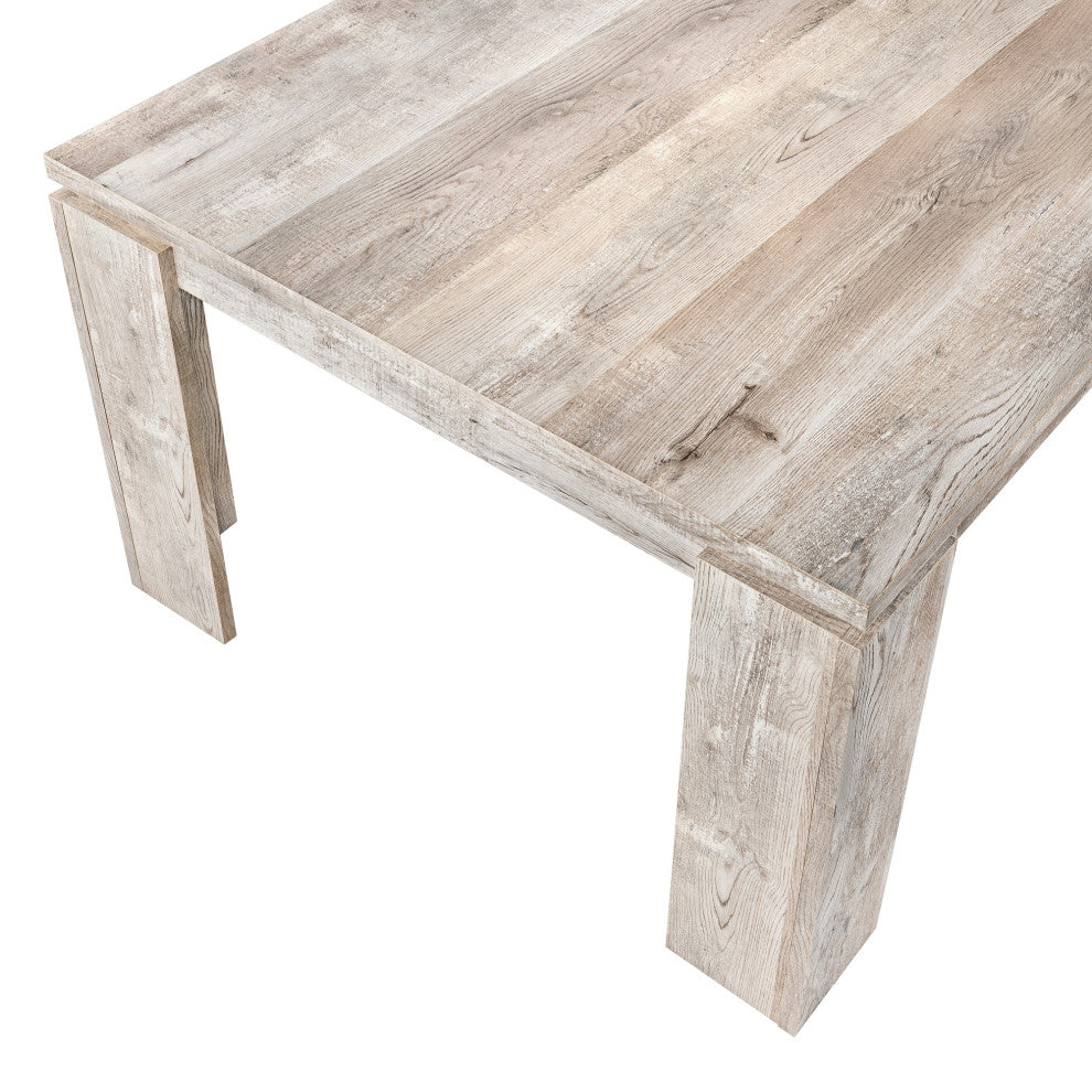 Dining Table, 60" Rectangular, Kitchen, Dining Room, Laminate, Beige