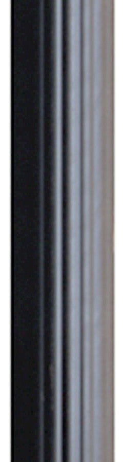 Outdoor Fluted Post, Black