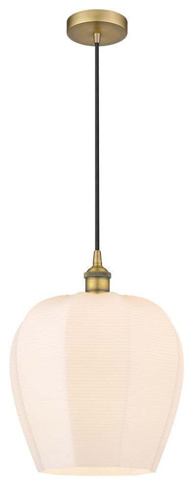 Innovations 616-1P-BB-G461-12-LED 1-Light Mini Pendant, Brushed Brass