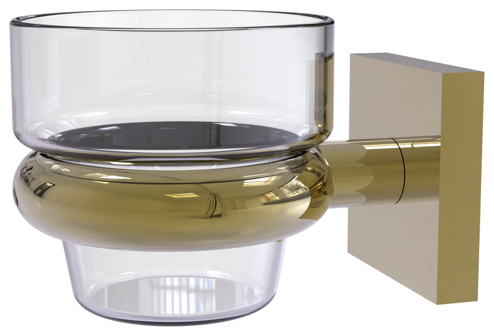 Montero Wall Mounted Votive Candle Holder, Unlacquered Brass