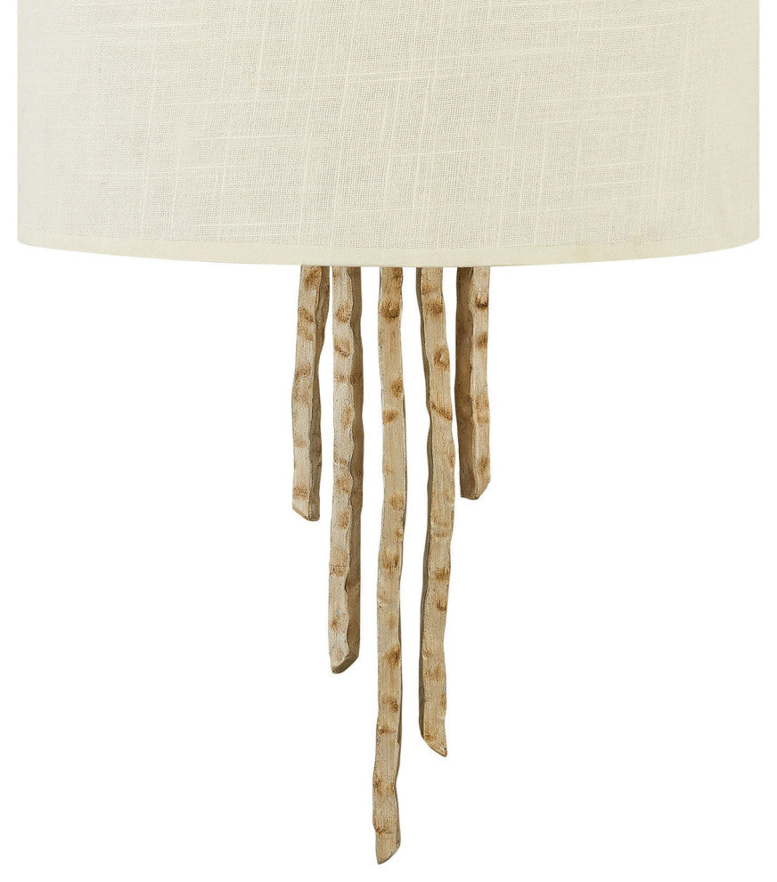 Fredrick Ramond Spyre Two Light Sconce, Champagne Gold