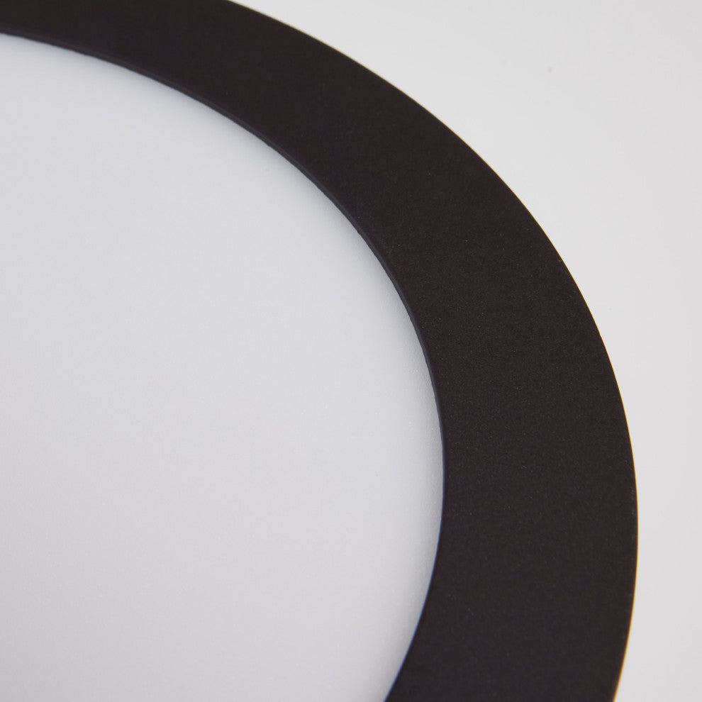 Blink - 16W- 9" Surface Mount LED - 3000K- Bronze Finish - 120-277V