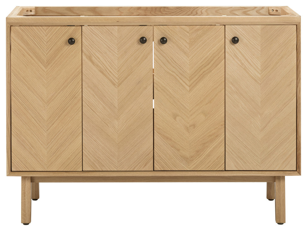 Adelle Vantiy Only Collection, Natural Oak, 48