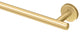 Latitude II Towel Bar, Brushed Brass, 30", Single