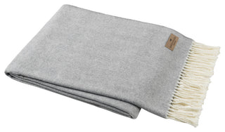 Italian Herringbone Throw, Pebble