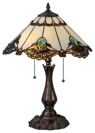 21H Shell with Jewels Table Lamp