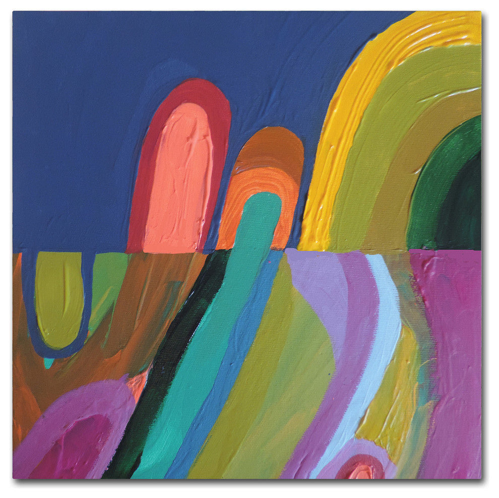 Sylvie Demers 'Petits Chemins' Canvas Art, 35 x 35