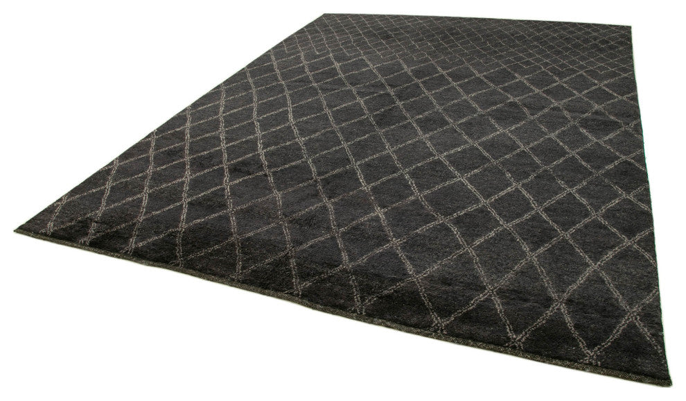 Rug N Carpet - Handmade Decorative 9' 1'' x 12' 4'' Moroccan Area Rug
