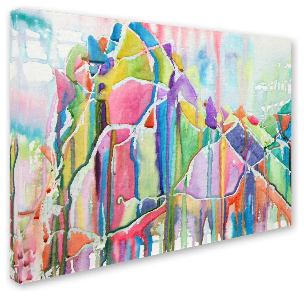 Lauren Moss 'Glint of Gold' Canvas Art, 19"x14"